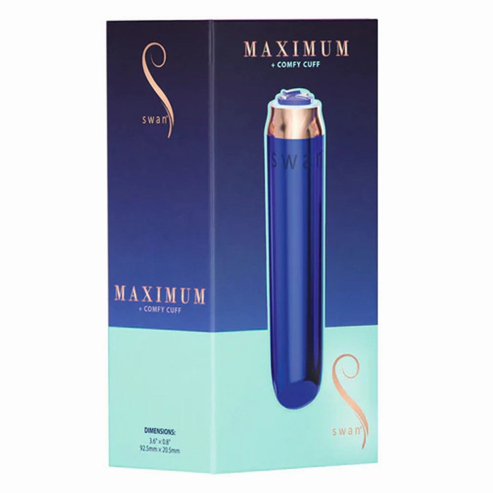 Swan Maximum PowerBullet Vibrator & Ergonomic Comfy Cuff