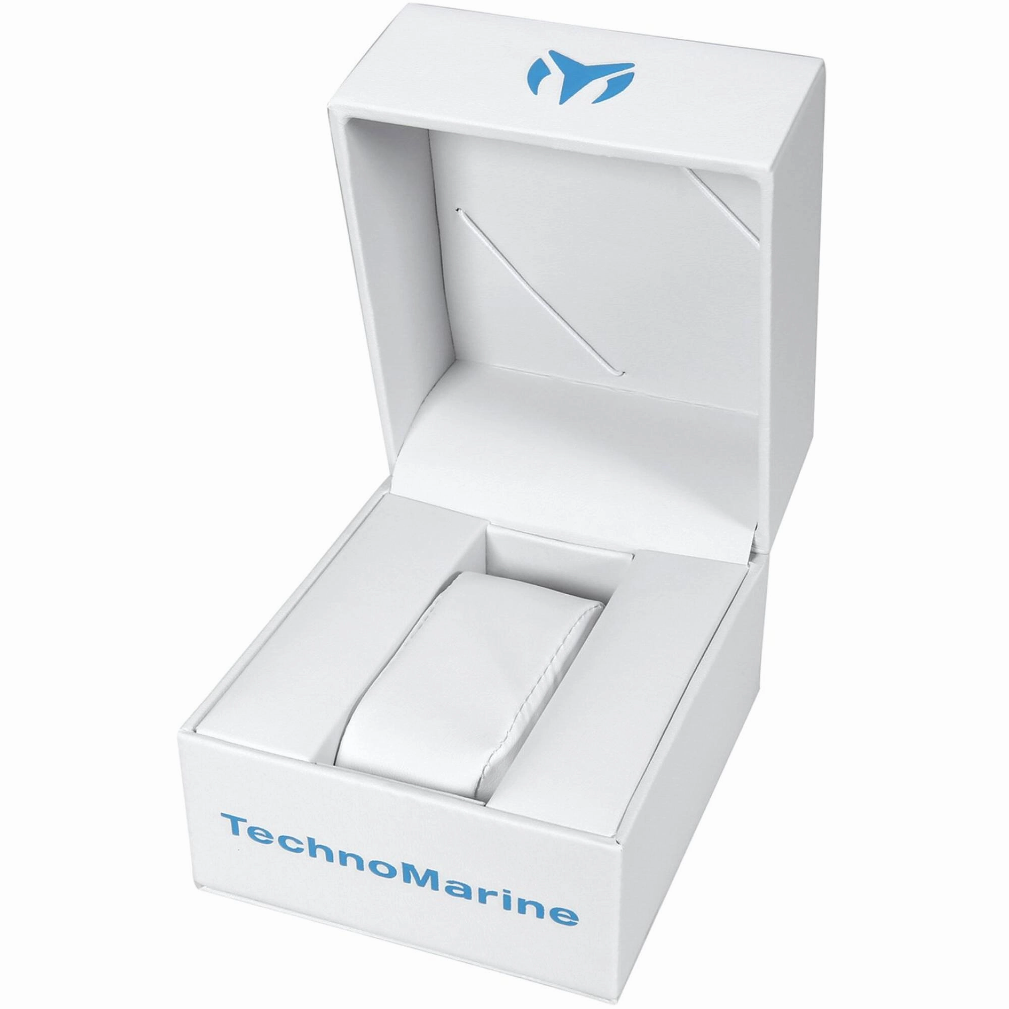 Technomarine Men's Watch - MoonSun Quartz Light Blue Dial Mesh Bracelet | TM-822020