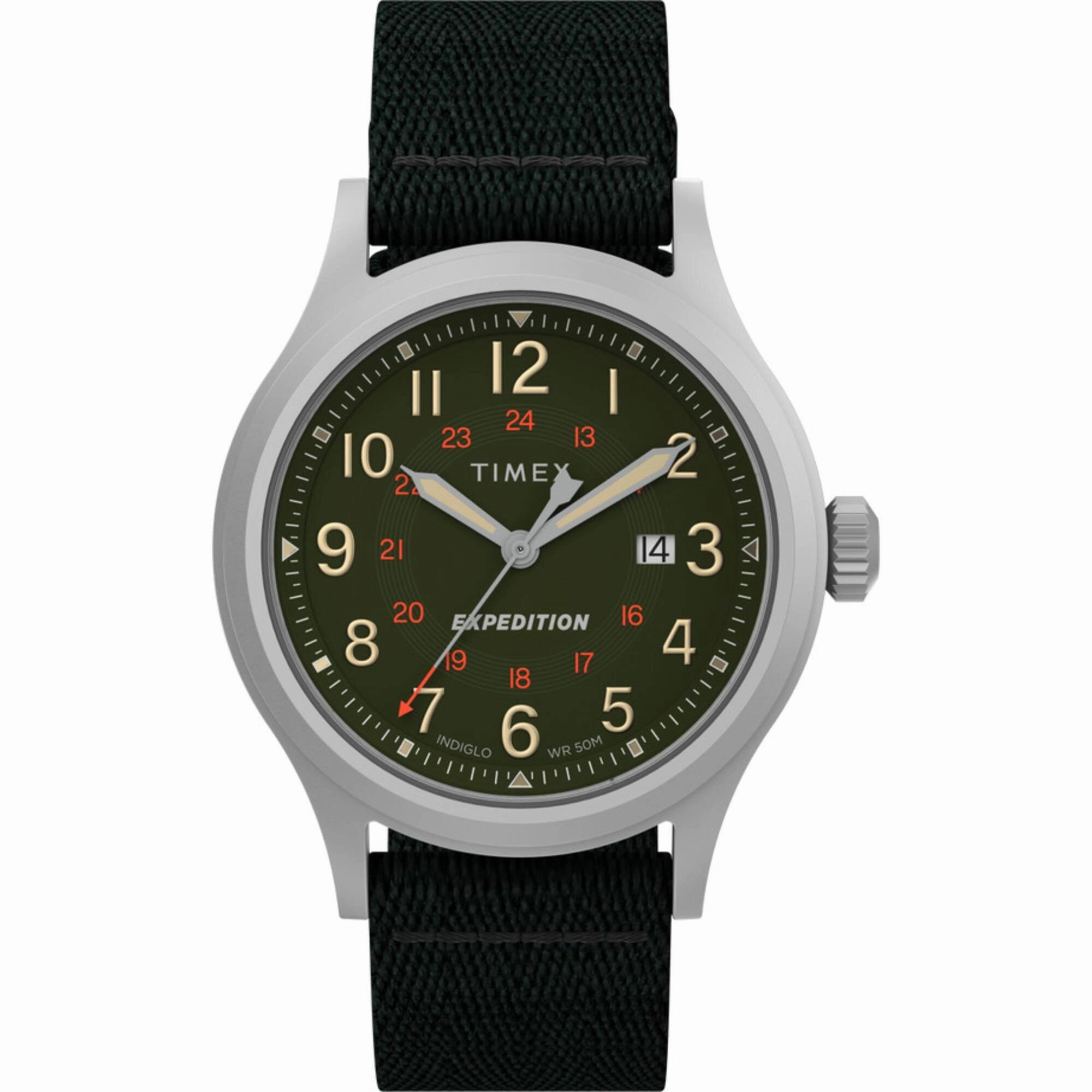 Timex Men's Watch - Expedition North Sierra Date Display Green Dial | TW2V65700JR
