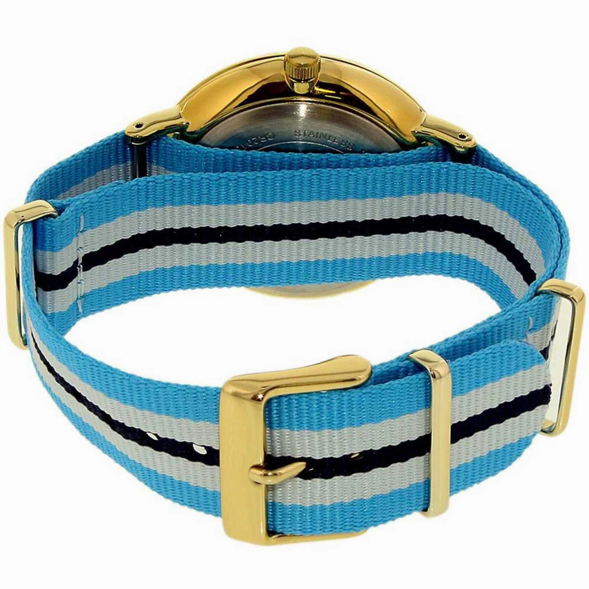 Timex Men's Watch - Weekender Fairfield Cream Dial Blue/White Nylon Strap | TW2P91000