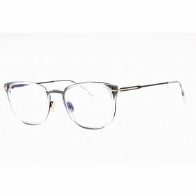 Tom Ford Men's Eyeglasses - Shiny Black Plastic Cat Eye Full Rim Frame | FT5694-B 001