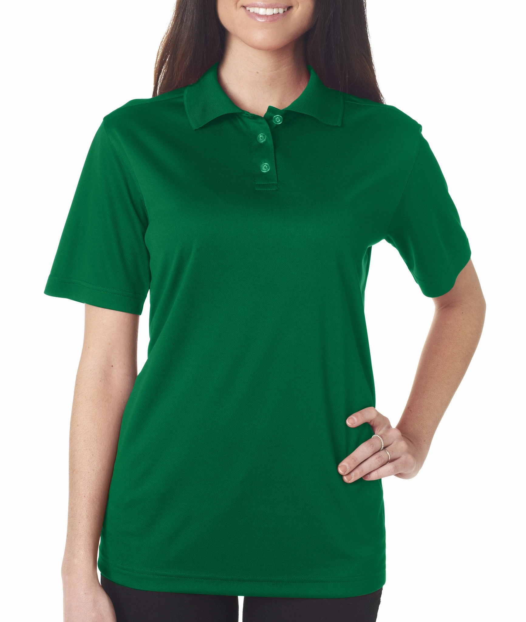 UltraClub Ladies' Cool-N-Dry Sport Polo