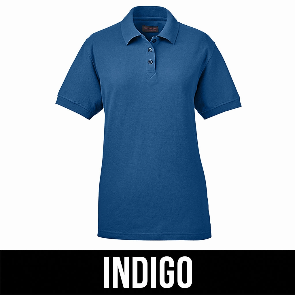 UltraClub Ladies' Whisper Pique Polo
