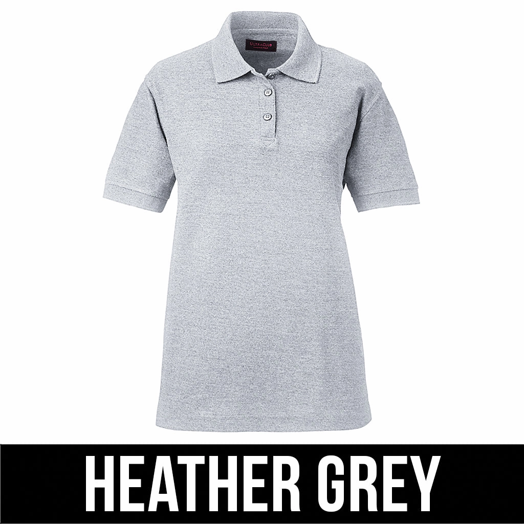 UltraClub Ladies' Whisper Pique Polo