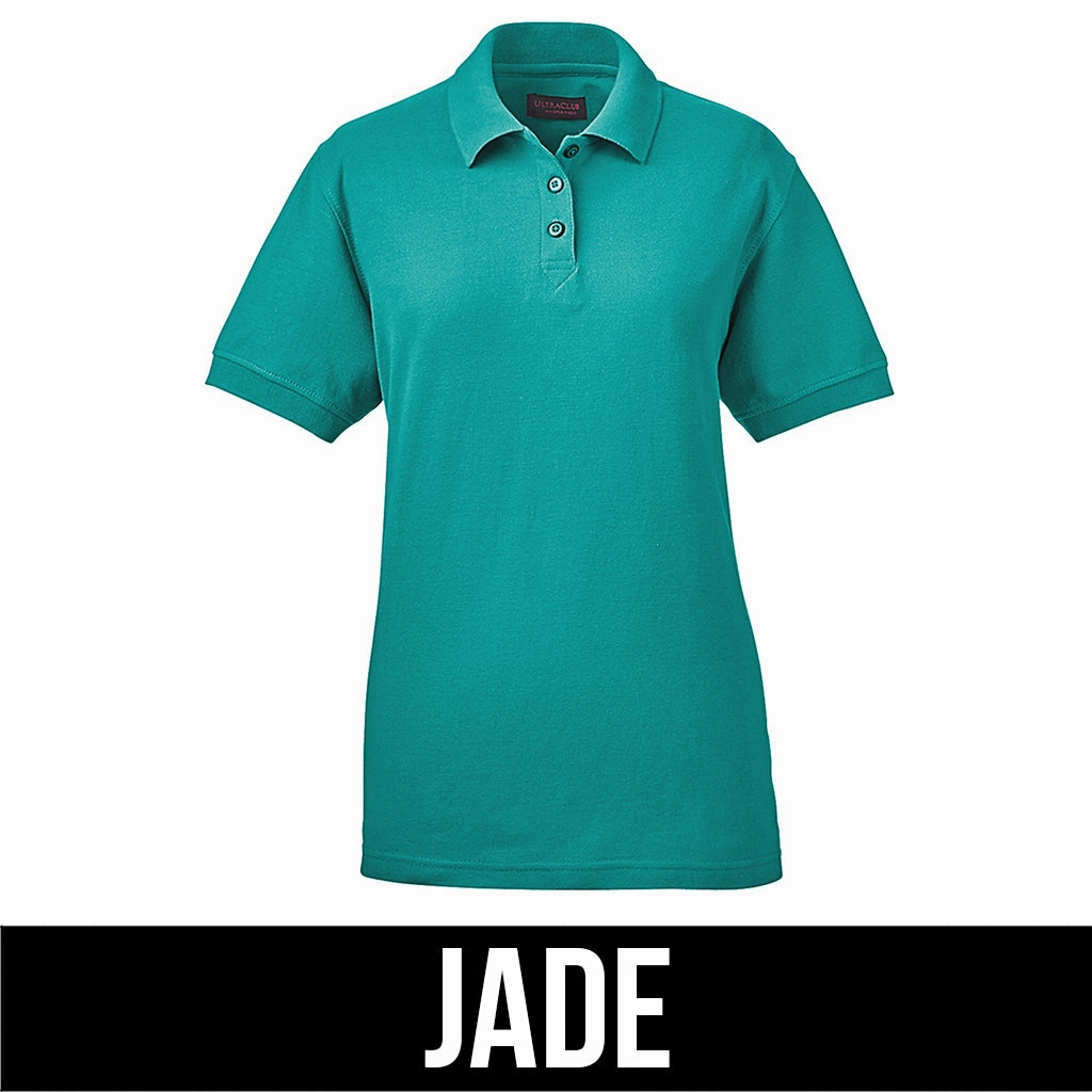 UltraClub Ladies' Whisper Pique Polo