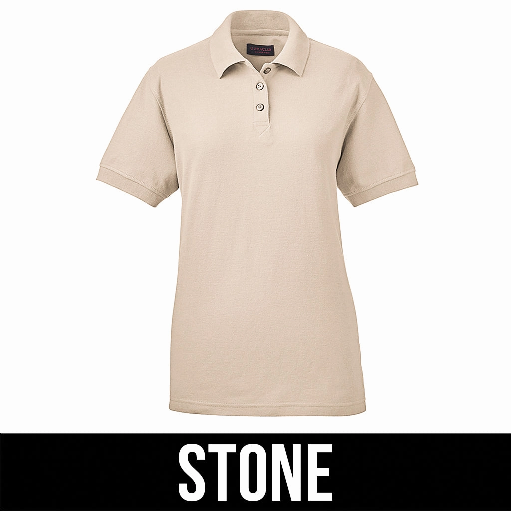 UltraClub Ladies' Whisper Pique Polo