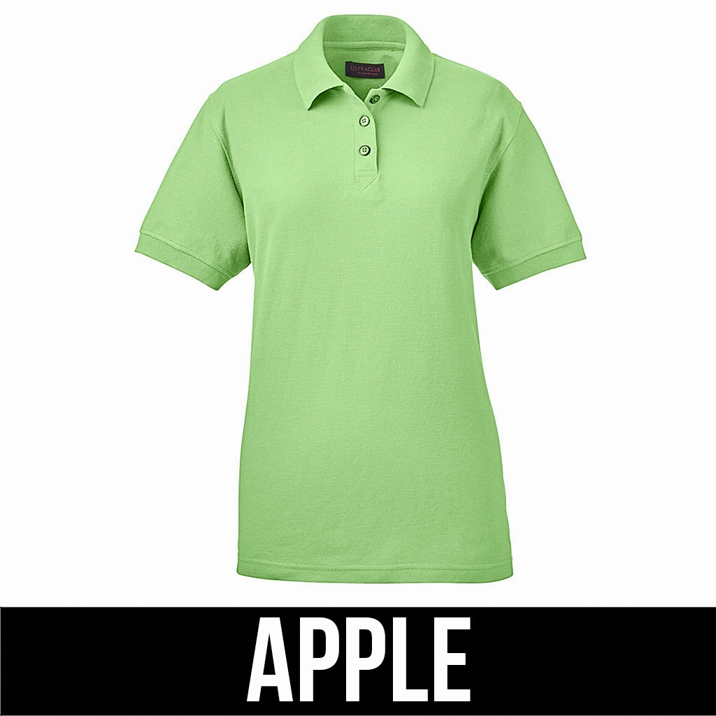 UltraClub Ladies' Whisper Pique Polo