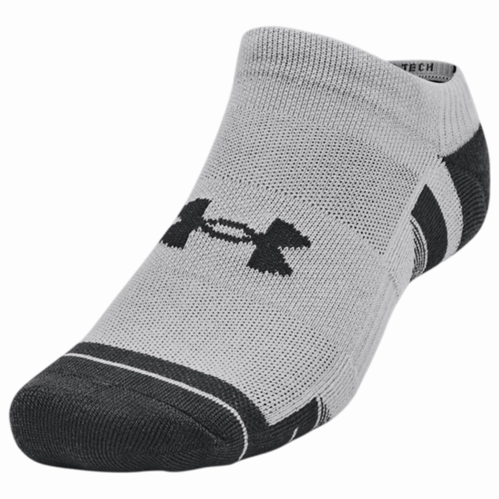 Under Armour Performance Tech 3 Pack No Show Socks Men