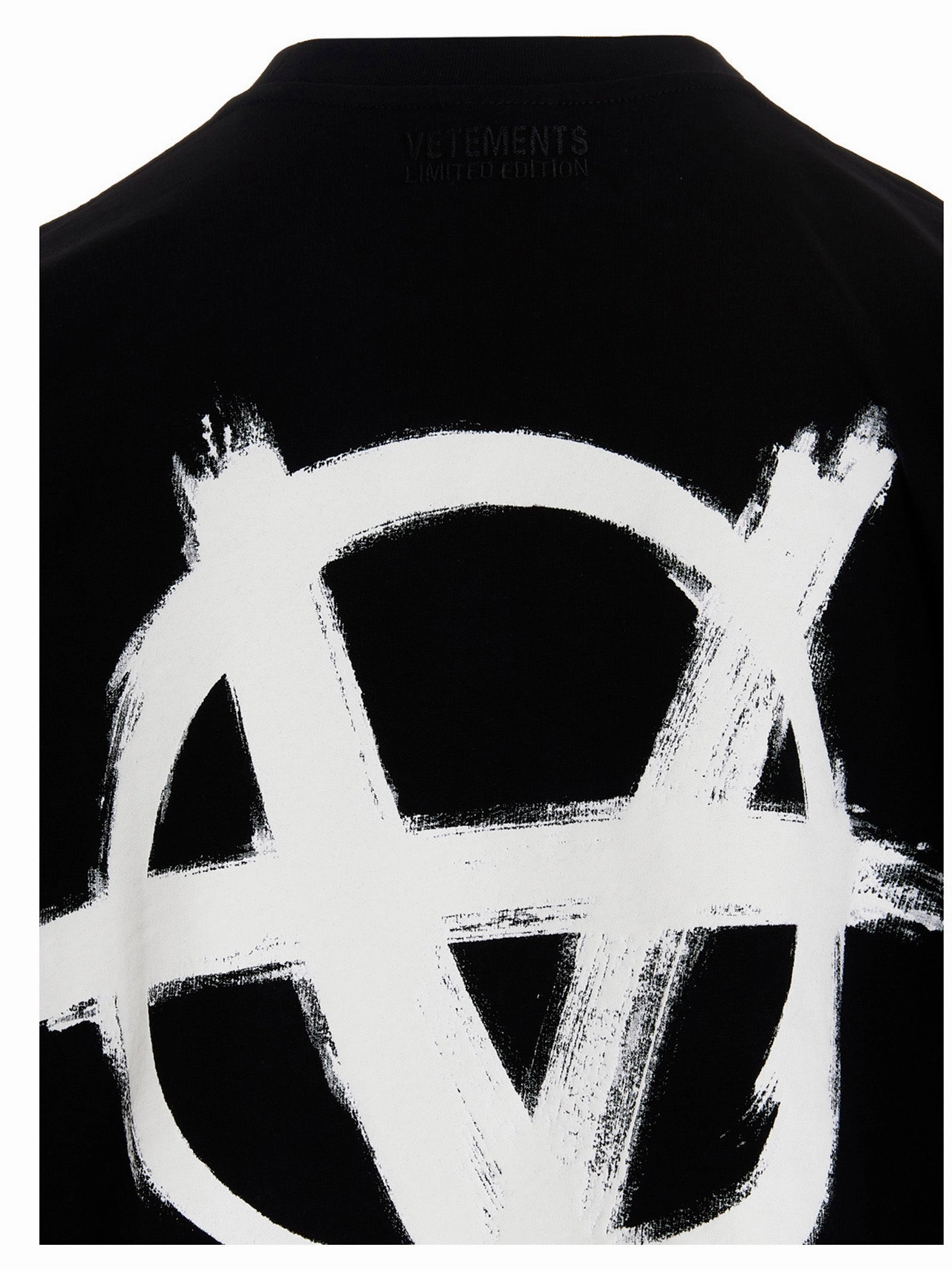 Vetements Double Anarchy Crewneck T-Shirt