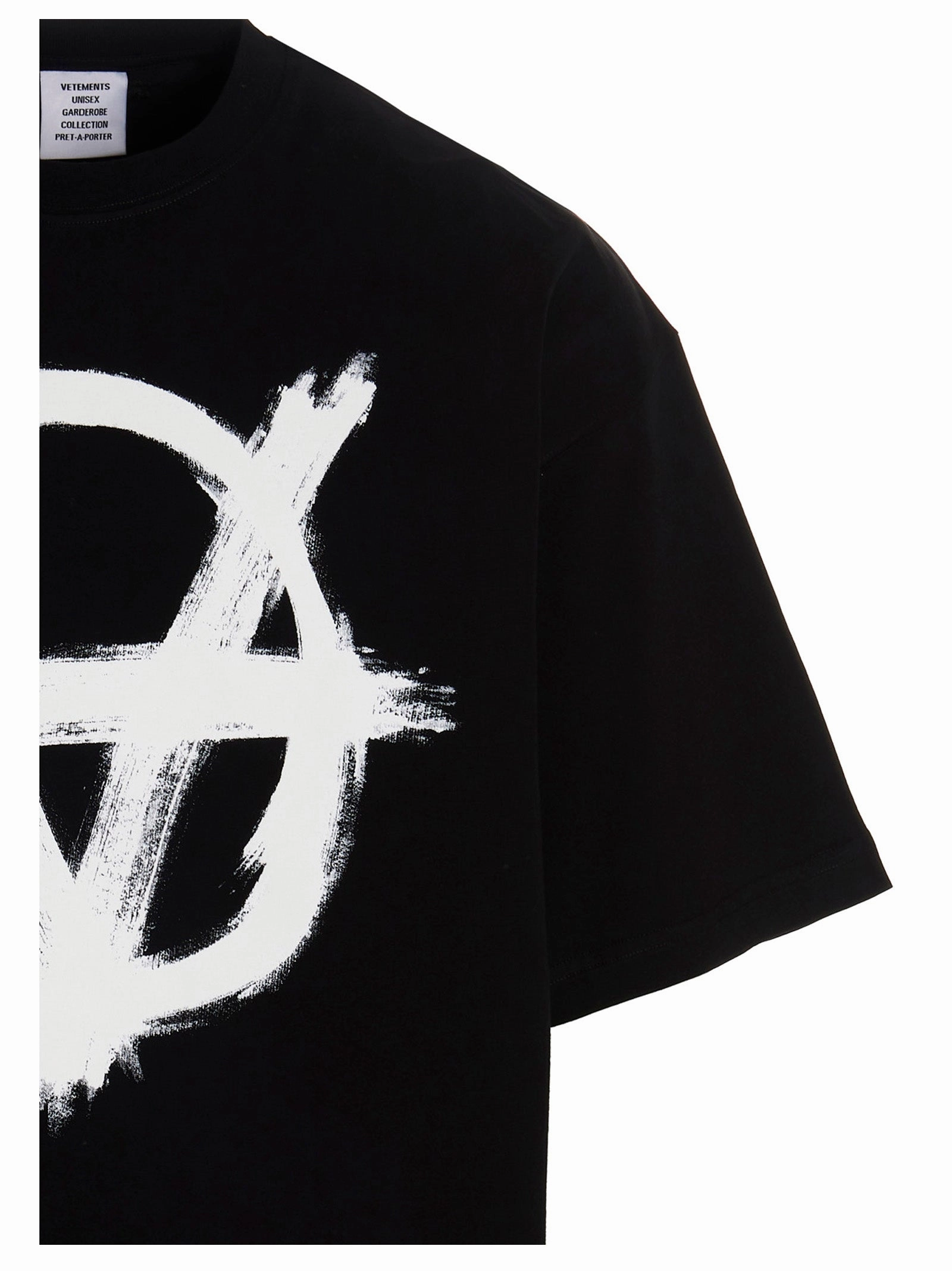 Vetements Double Anarchy Crewneck T-Shirt