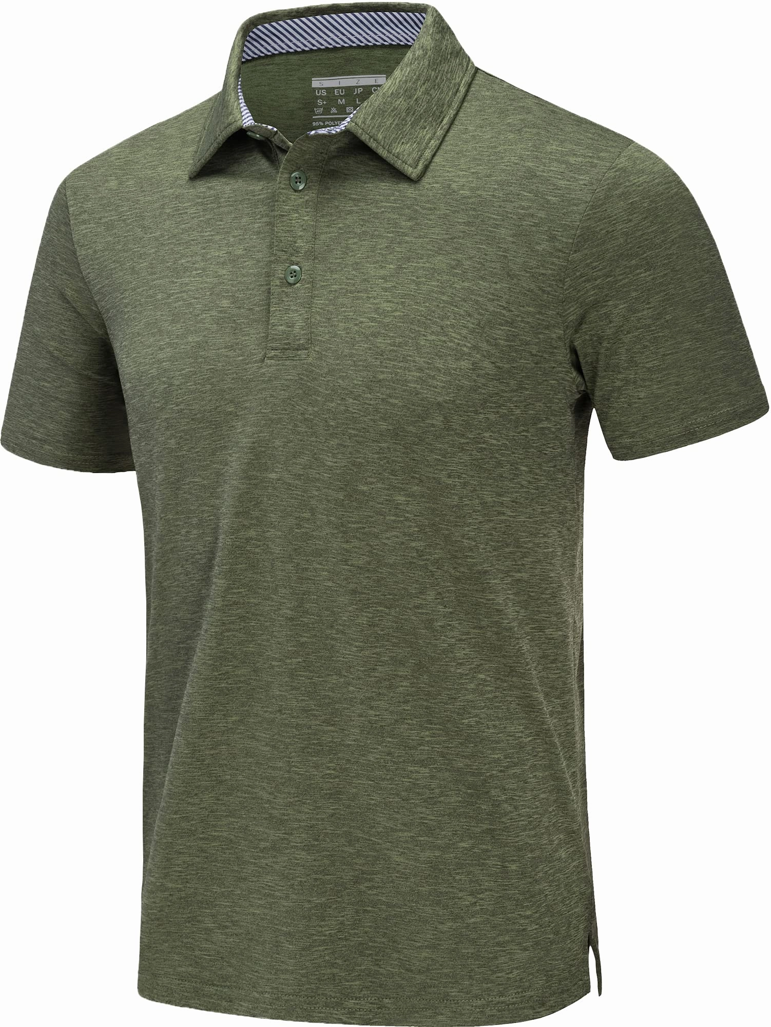 West Louis™ Button Down Business Dress Polo Shirt