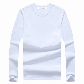 West Louis™ Cotton Male Long Sleeves Shirt