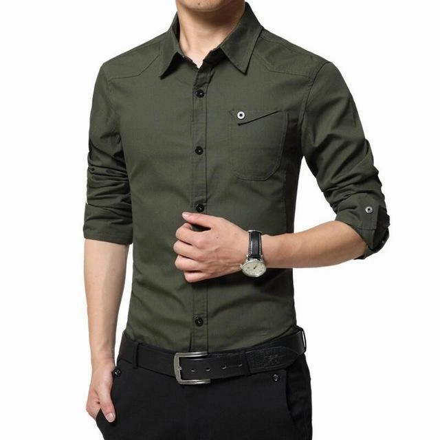 West Louis™ High Quality Summer Dress Shirt