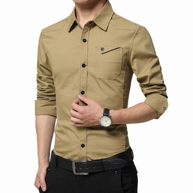West Louis™ High Quality Summer Dress Shirt