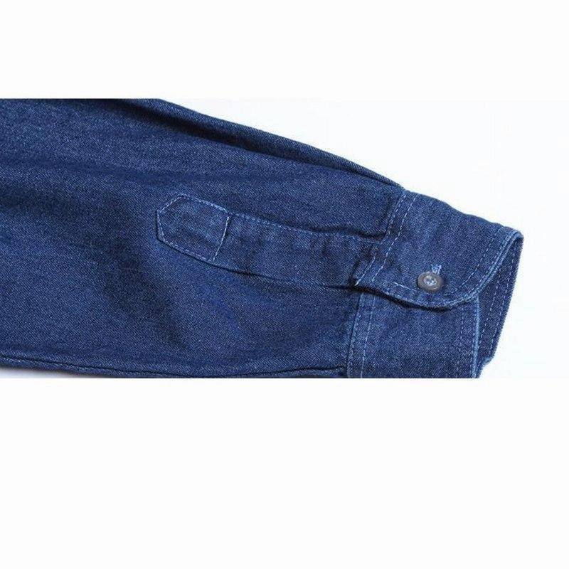 West Louis™ Men's Fashion Denim Shirt