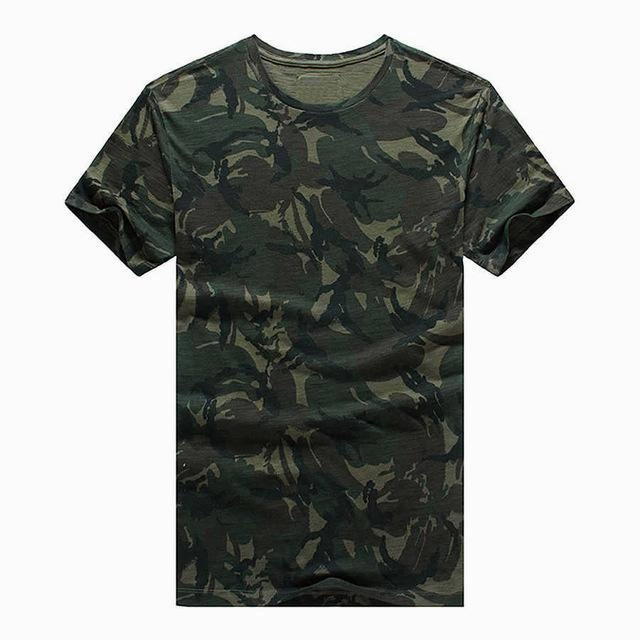 West Louis™ Summer Camouflage Print Fashion T-Shirt