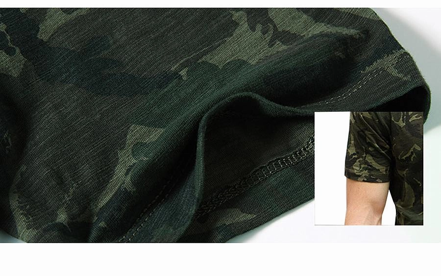 West Louis™ Summer Camouflage Print Fashion T-Shirt