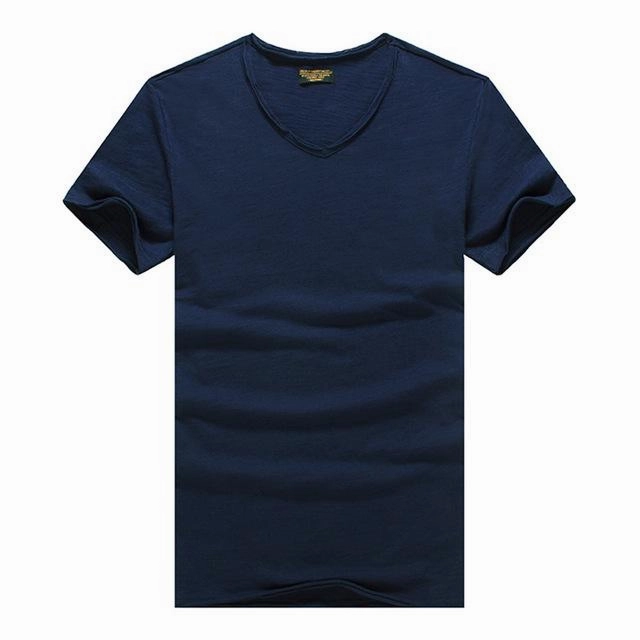 West Louis™ V-Neck Slim Fit Pure Cotton T-shirt
