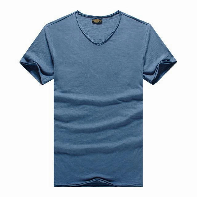 West Louis™ V-Neck Slim Fit Pure Cotton T-shirt